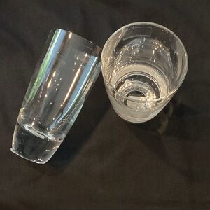 Villeroy & Boch Clear Glass Highbal Tumbler Pair